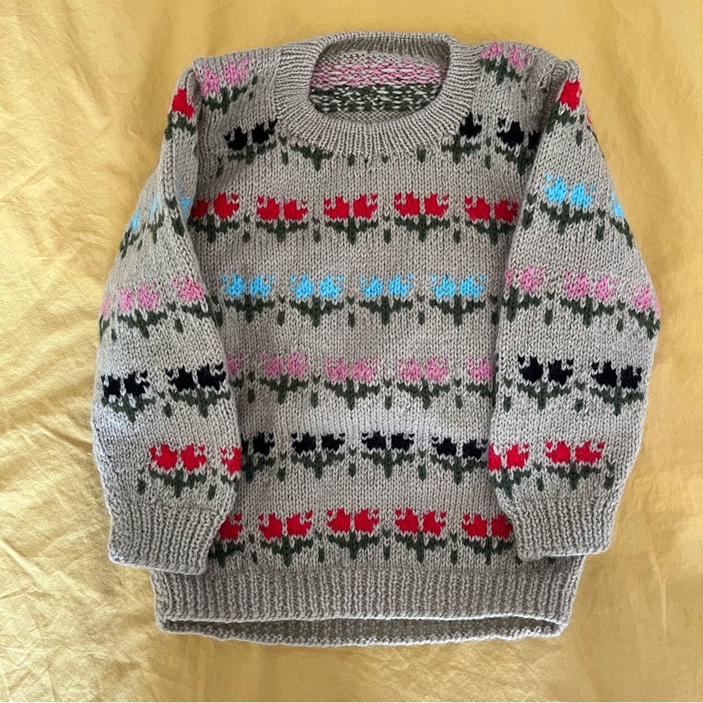 Vintage Knit Sweater (2T)